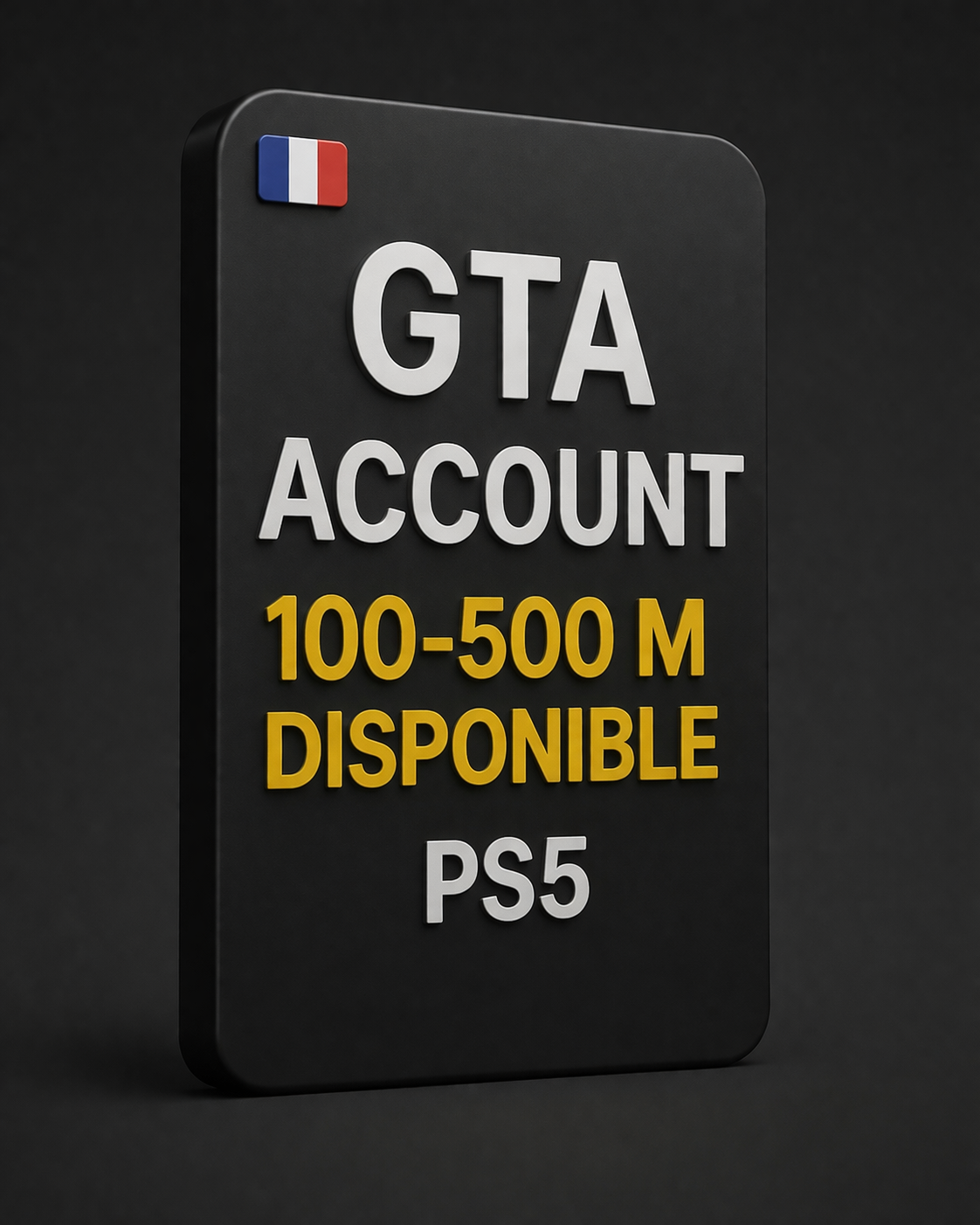 Aangepast GTA V PS5-account